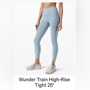 Lululemon Wundertrain high rise - size 2